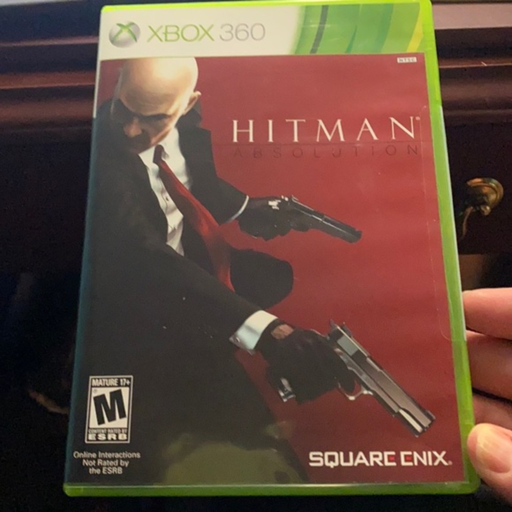 XBOX 360 Hitman game
